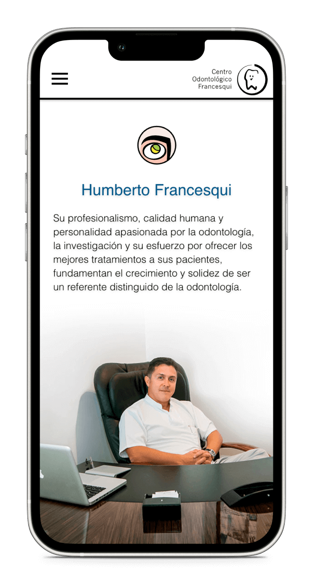 Humberto Francesqui's site header